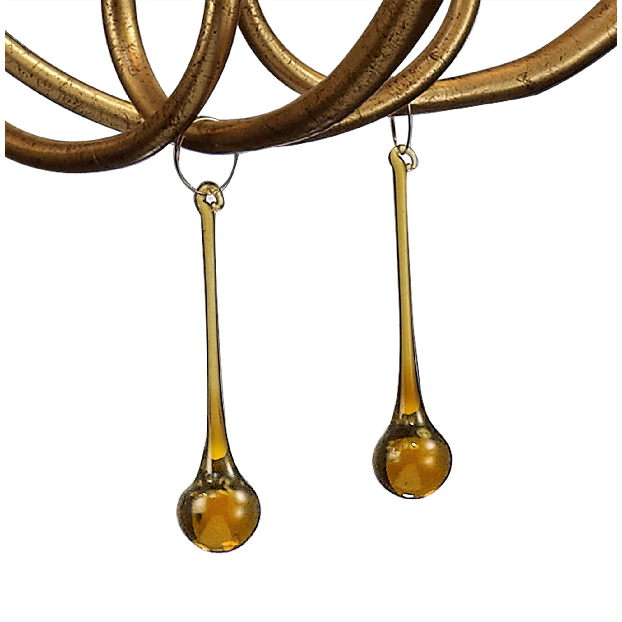 M6206/BS Paola Pendant 70cm Round 5 Light Gold Painting Black Shades