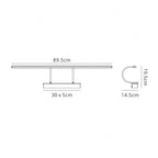 M6385 Paracuru Wall Lamp/Picture Light 18W Antique Brass