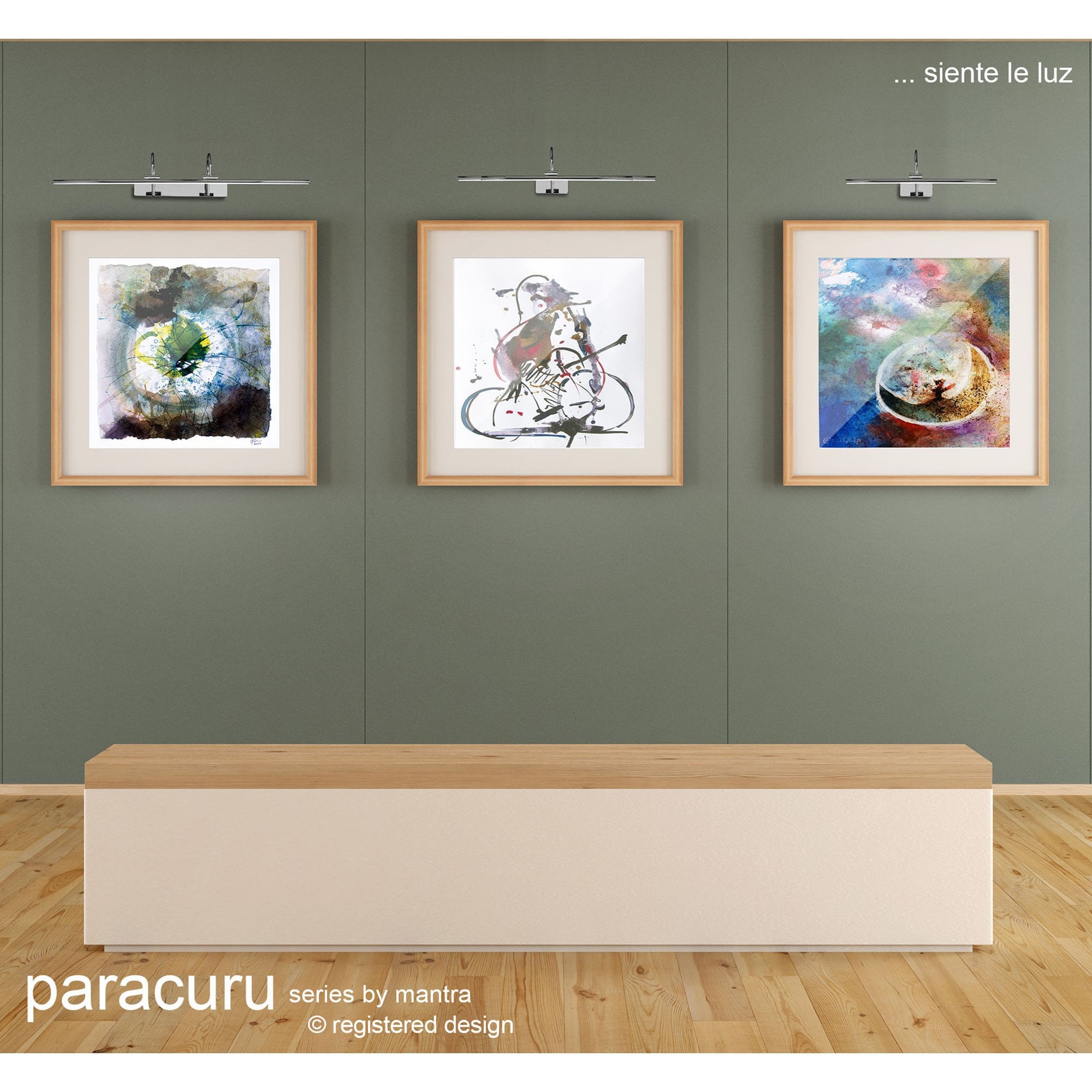 M6385 Paracuru Wall Lamp/Picture Light 18W Antique Brass