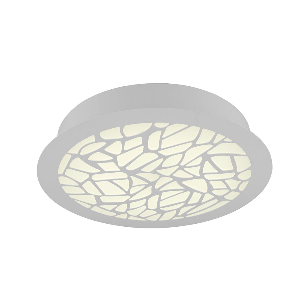 M5512 Petaca Flush 60cm Round 47W LED Matt White / Acrylic