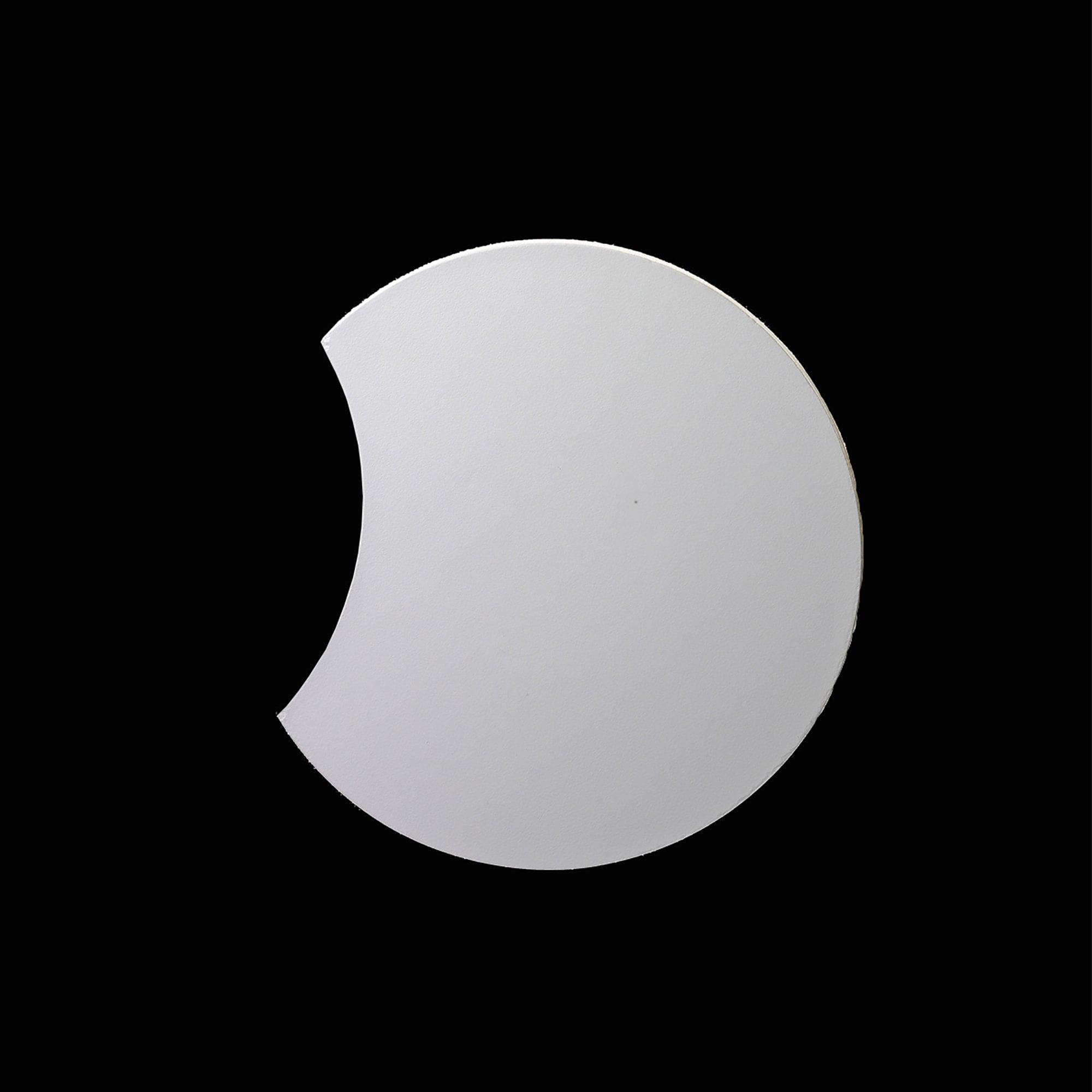 M5511 Petaca Wall Lamp 25cm Round 8W LED Matt White/Acrylic