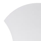 M5511 Petaca Wall Lamp 25cm Round 8W LED Matt White/Acrylic