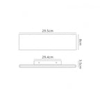 M5491 Petaca Wall Lamp 12W LED Matt White/Acrylic