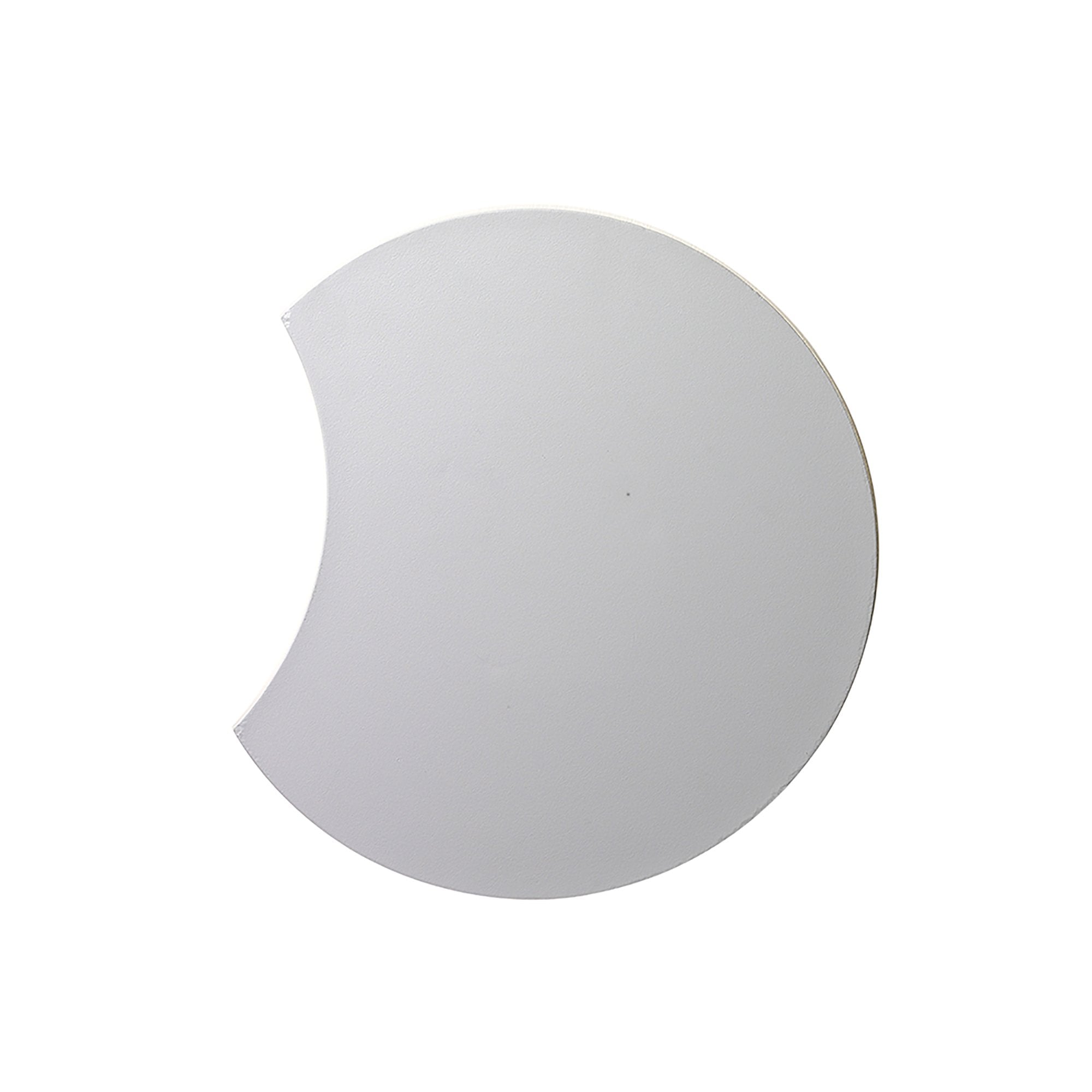 M6043 Petaca Wall Lamp 27cm Round 16W LED Matt White / Acrylic