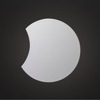 M6043 Petaca Wall Lamp 27cm Round 16W LED Matt White / Acrylic