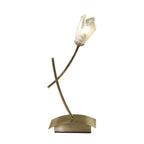 M0194AB Pietra Table Lamp 1 Light G9 Antique Brass