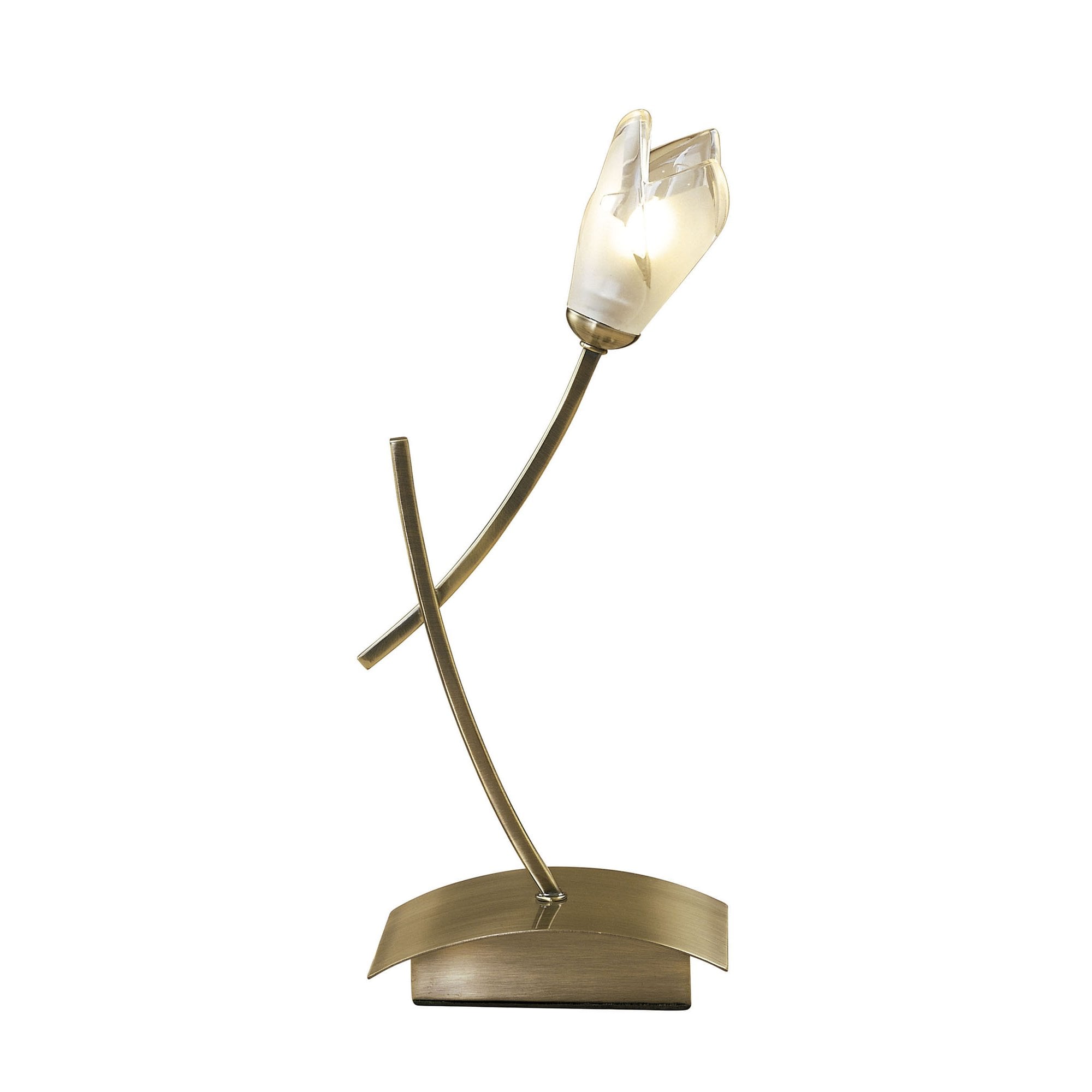 M0194AB Pietra Table Lamp 1 Light G9 Antique Brass