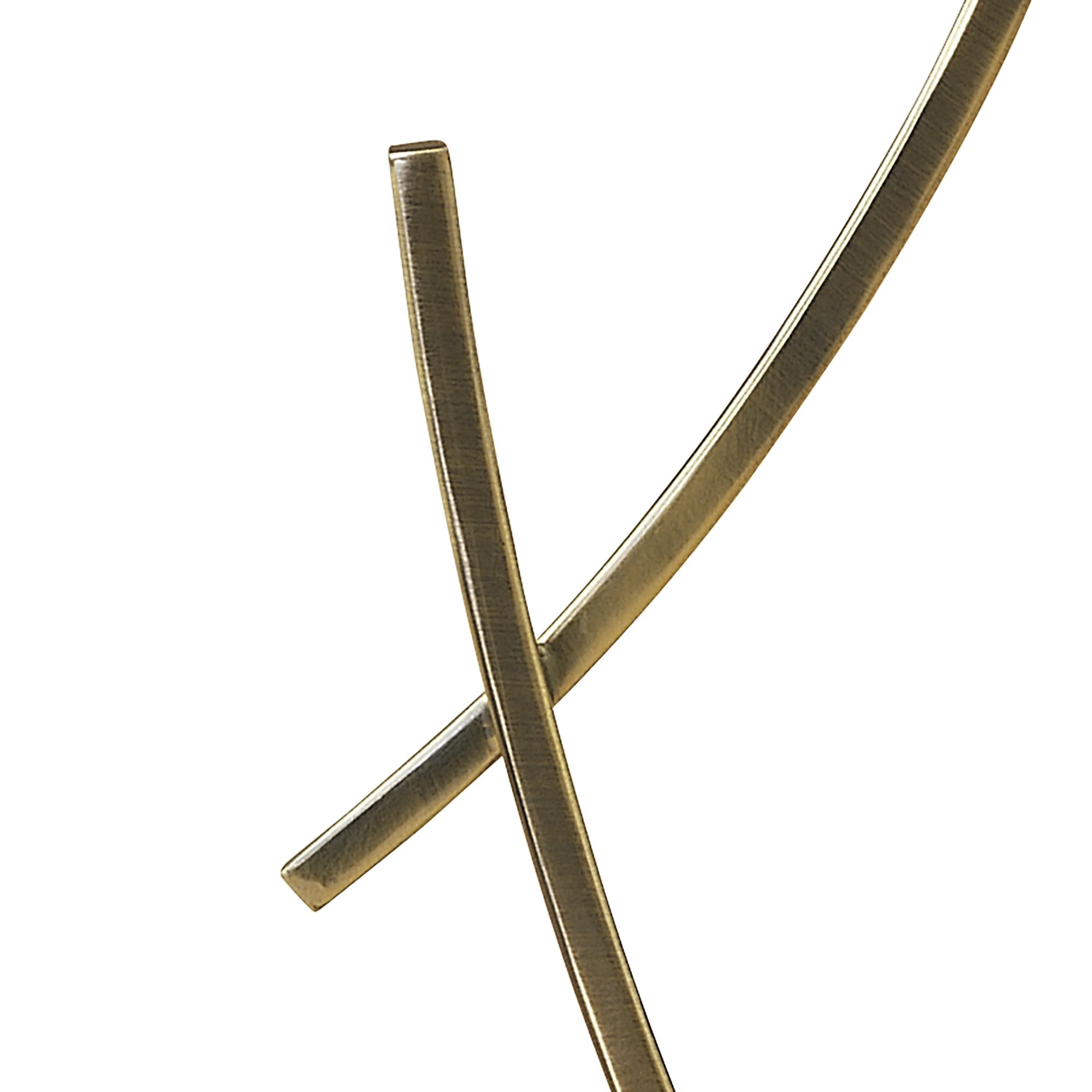 M0194AB Pietra Table Lamp 1 Light G9 Antique Brass
