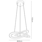 M7150 Planet Pendant 40W LED White