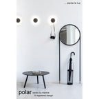 M7240 Polar Wall Lamp Coat Rack 6W LED White