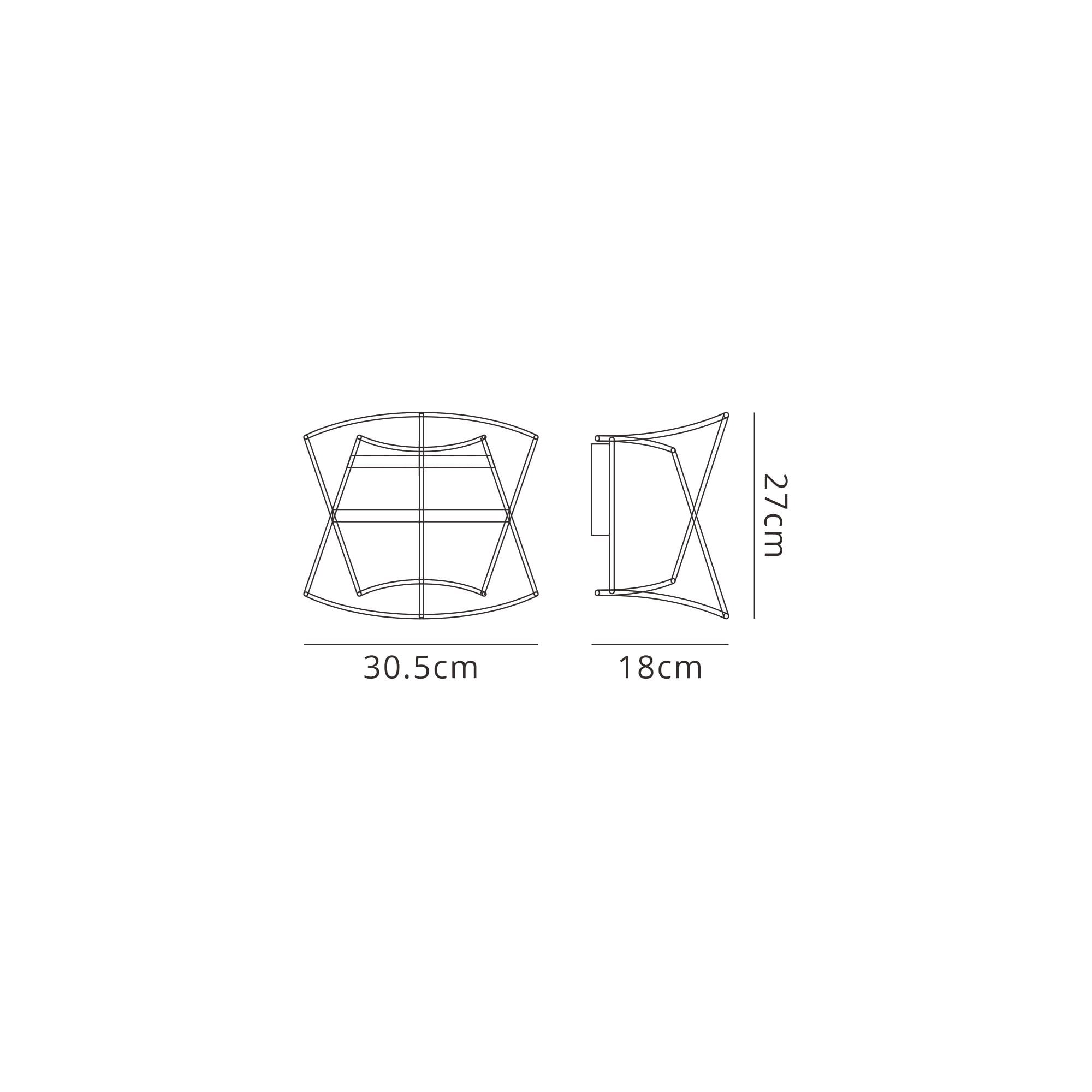 M7133 Polinesia Outdoor Wall Lamp 1 Light Beige Oscu