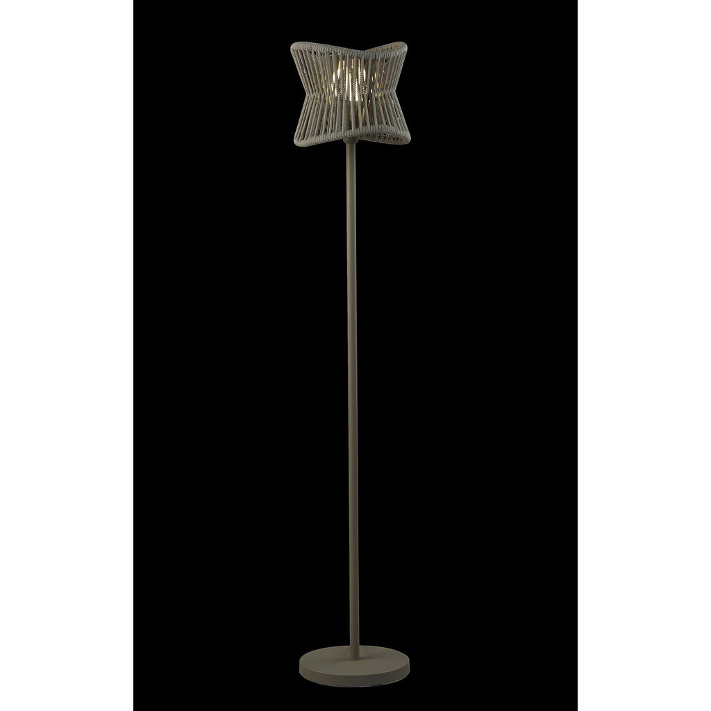 M7138 Polinesia Outdoor Floor Lamp 1 Light Beige Oscu