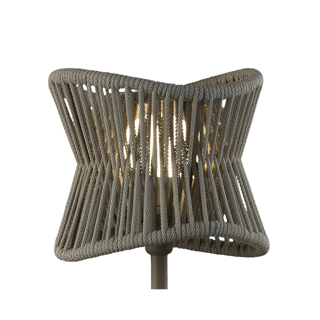 M7138 Polinesia Outdoor Floor Lamp 1 Light Beige Oscu