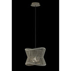 M7131 Polinesia Outdoor 31cm Pendant 1 Light Beige Oscu