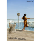 M7131 Polinesia Outdoor 31cm Pendant 1 Light Beige Oscu
