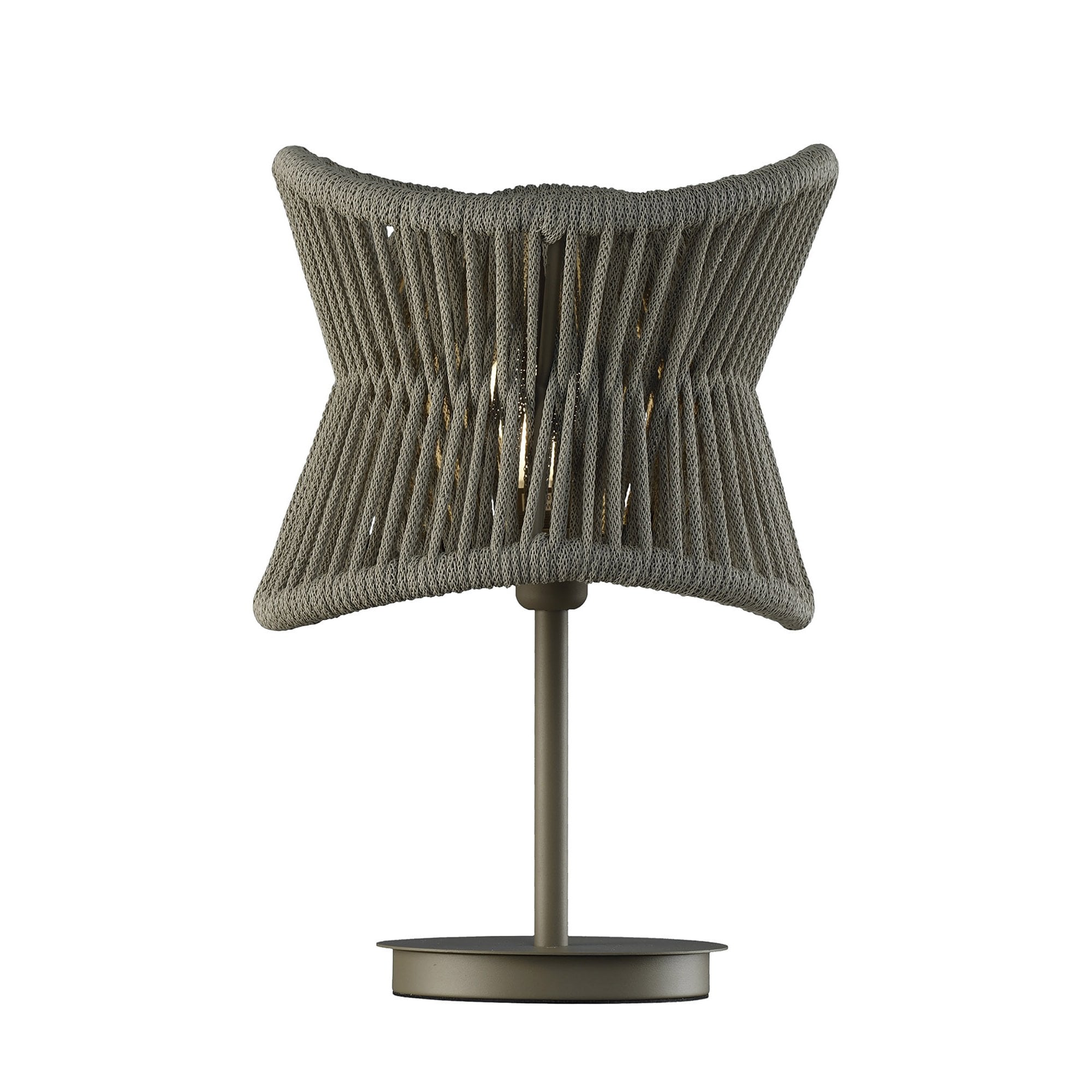 M7137 Polinesia Outdoor 31cm Table Lamp 1 Light Beige Oscu