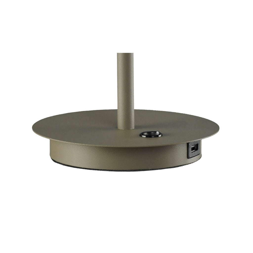 M7134 Polinesia Outdoor 19cm Table Lamp 1 Light Beige Oscu