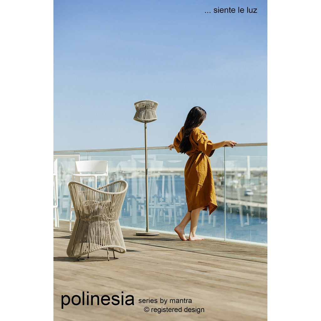 M7136 Polinesia Outdoor 56cm Table Lamp 1 Light Beige Oscu