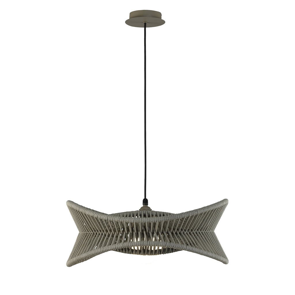 M7130 Polinesia Outdoor 60cm Pendant 1 Light Beige Oscu