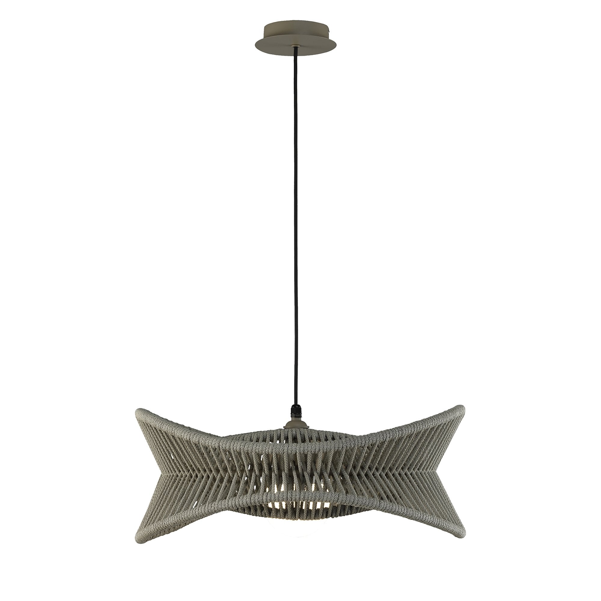 M7130 Polinesia Outdoor 60cm Pendant 1 Light Beige Oscu