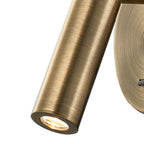 M6077 Prea Wall/Reading Light 3W LED Switched Antique Brass
