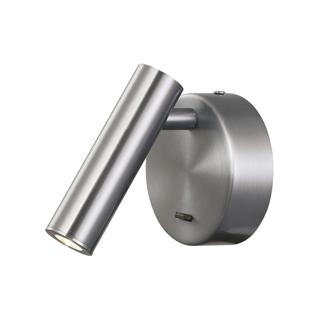 M6076 Prea Wall/Reading Light 3W LED Switched Satin Nickel