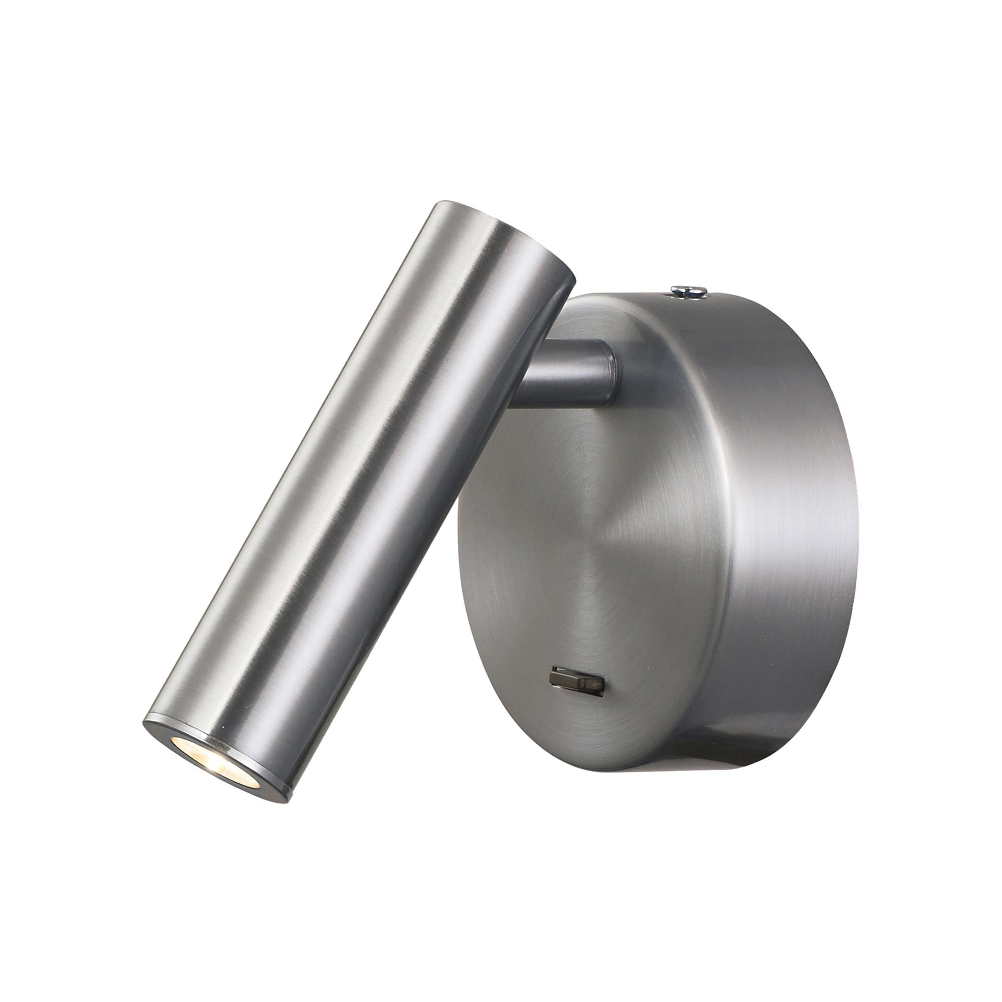 M6076 Prea Wall/Reading Light 3W LED Switched Satin Nickel