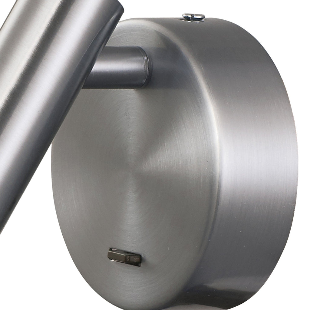 M6076 Prea Wall/Reading Light 3W LED Switched Satin Nickel