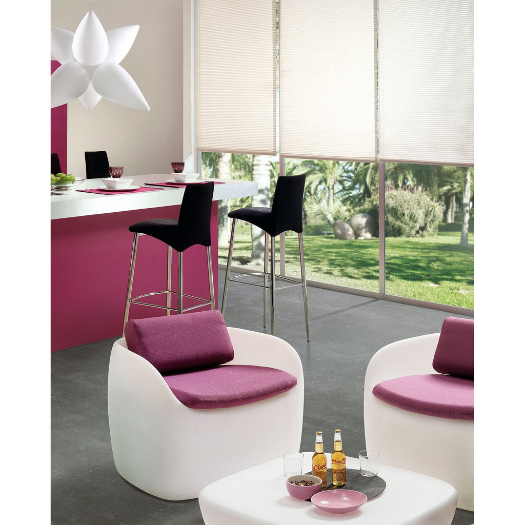 M1491 Palma Ceiling 3 Light CFL Outdoor Matt White/Opal White