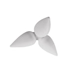 M1491 Palma Ceiling 3 Light CFL Outdoor Matt White/Opal White