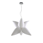 M1492 Palma Pendant 6 Light E27 Outdoor Matt White/Opal White