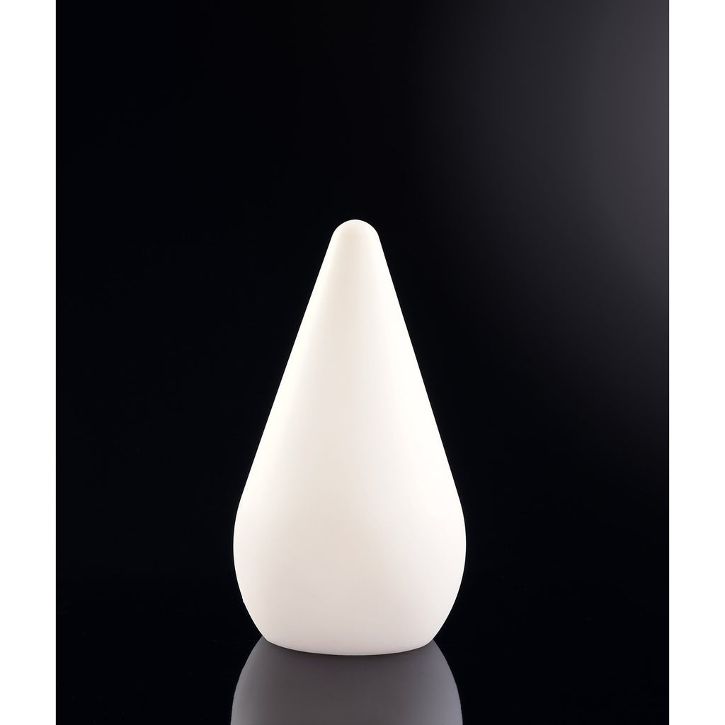 M1494 Palma Table Lamp 1 Light E27 Outdoor Opal White