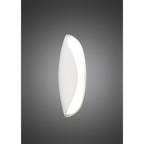 M1943 Pasion Wall Lamp 2 Light E27 Gloss White/White Acrylic/Polished Chrome