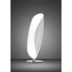M1945 Pasion Table Lamp 2 Light E27 Gloss White/White Acrylic/Polished Chrome