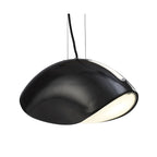M1952 Pasion Rectangular Pendant 3 Light E27 Gloss Black/White Acrylic/Polished Chrome