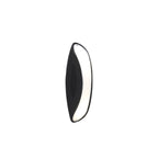 M1953 Pasion Wall Lamp 2 Light E27 Gloss Black/White Acrylic/Polished Chrome