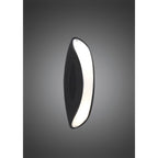 M1953 Pasion Wall Lamp 2 Light E27 Gloss Black/White Acrylic/Polished Chrome