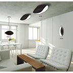 M1953 Pasion Wall Lamp 2 Light E27 Gloss Black/White Acrylic/Polished Chrome