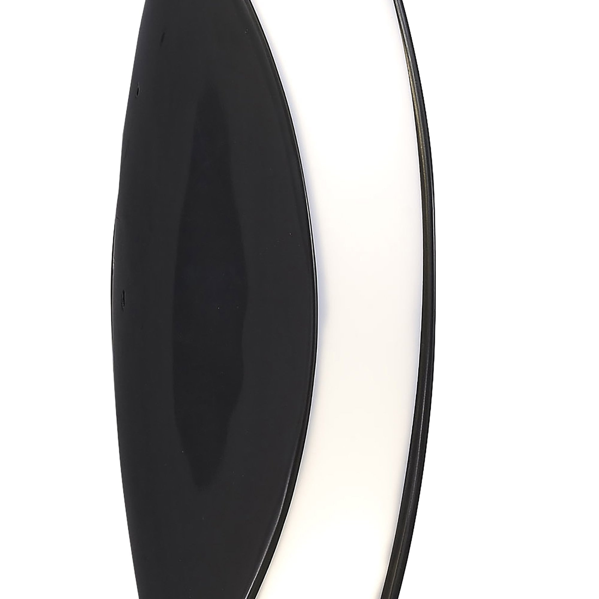 M1953 Pasion Wall Lamp 2 Light E27 Gloss Black/White Acrylic/Polished Chrome