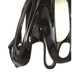M3741 Phantom Pendant 1 Light E27 Gloss Black/Frosted White Glass/Polished Chrome