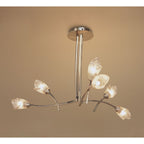 M0181AB Pietra Pendant 3 Arm 6 Light G9 Antique Brass
