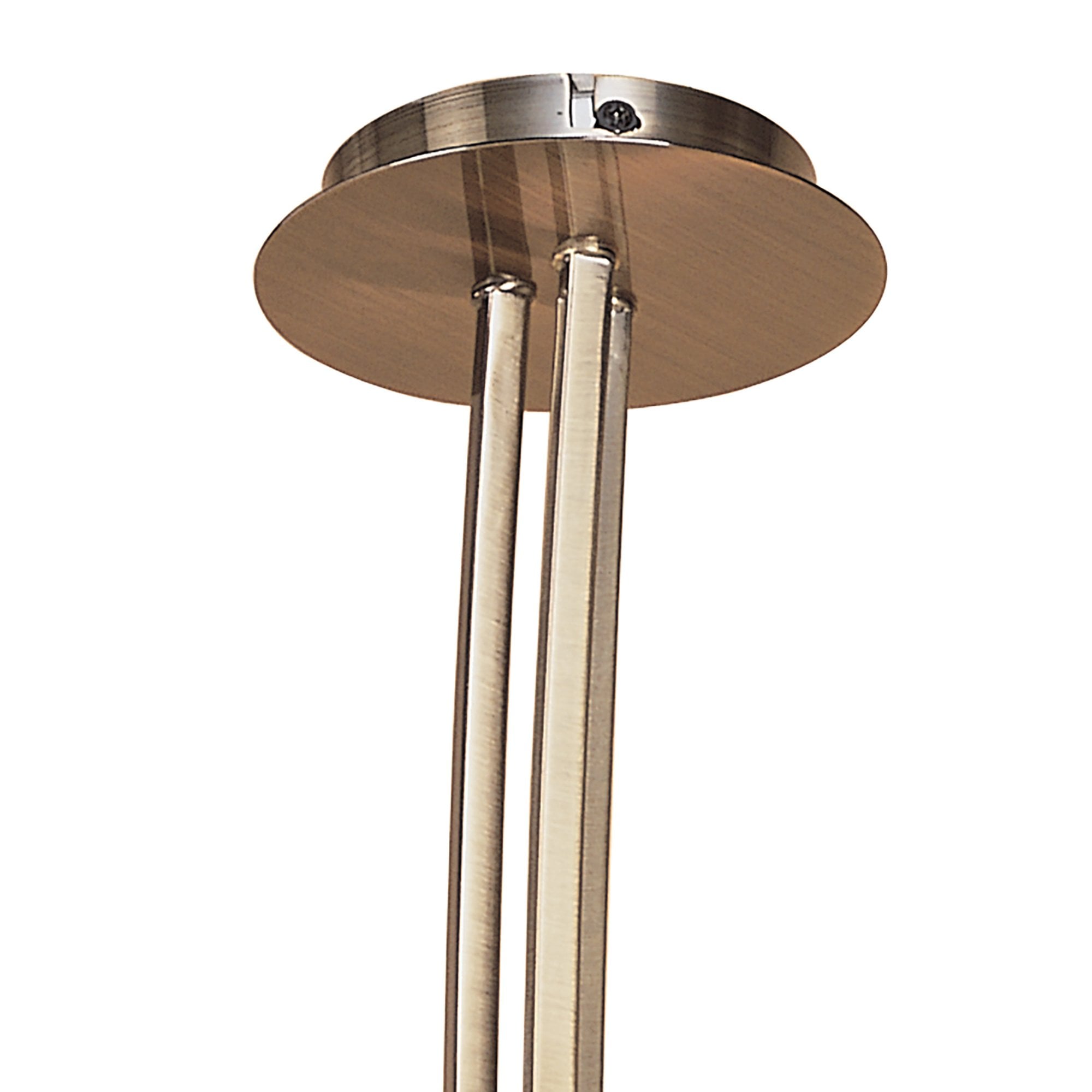 M0181AB Pietra Pendant 3 Arm 6 Light G9 Antique Brass