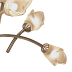 M0181AB Pietra Pendant 3 Arm 6 Light G9 Antique Brass