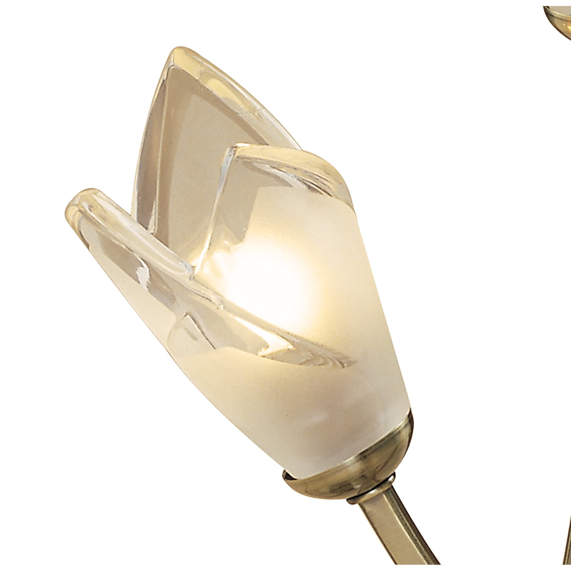 M0182AB Pietra Table Lamp 2 Light G9 Antique Brass