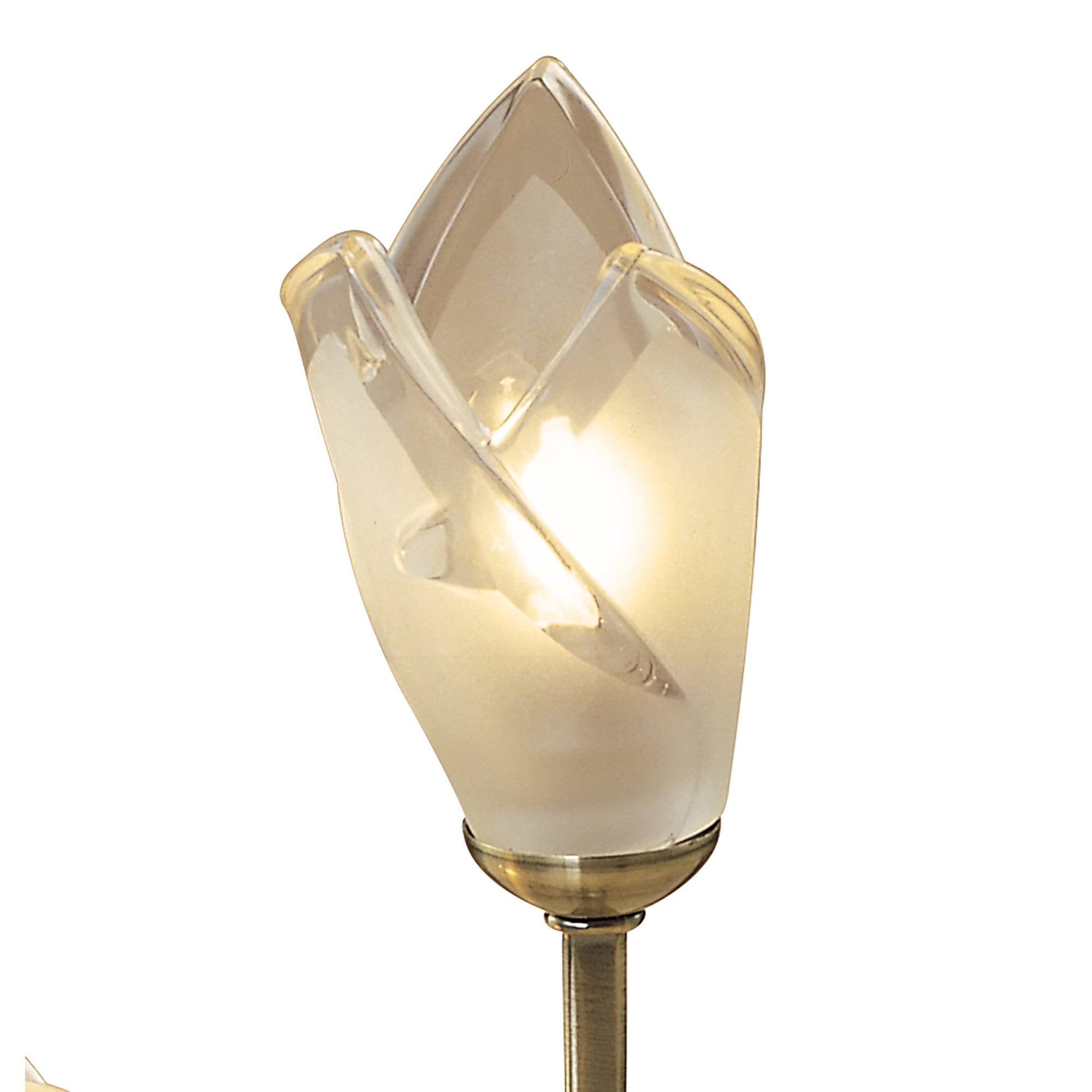 M0182AB Pietra Table Lamp 2 Light G9 Antique Brass