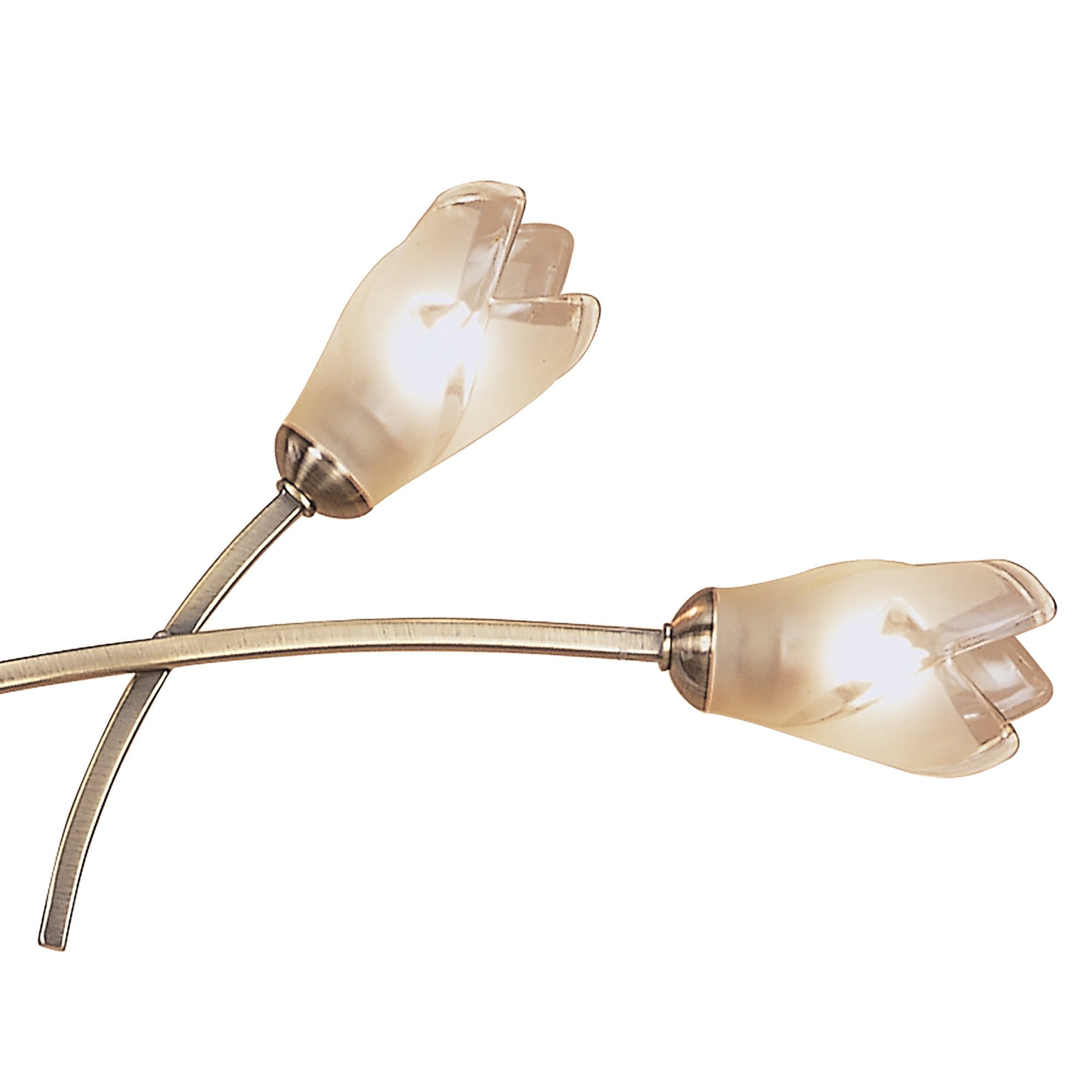 M0183AB Pietra Linear Pendant 2 Arm 4 Light G9 Antique Brass