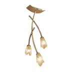 M0189AB Pietra Ceiling 3 Light G9 Antique Brass