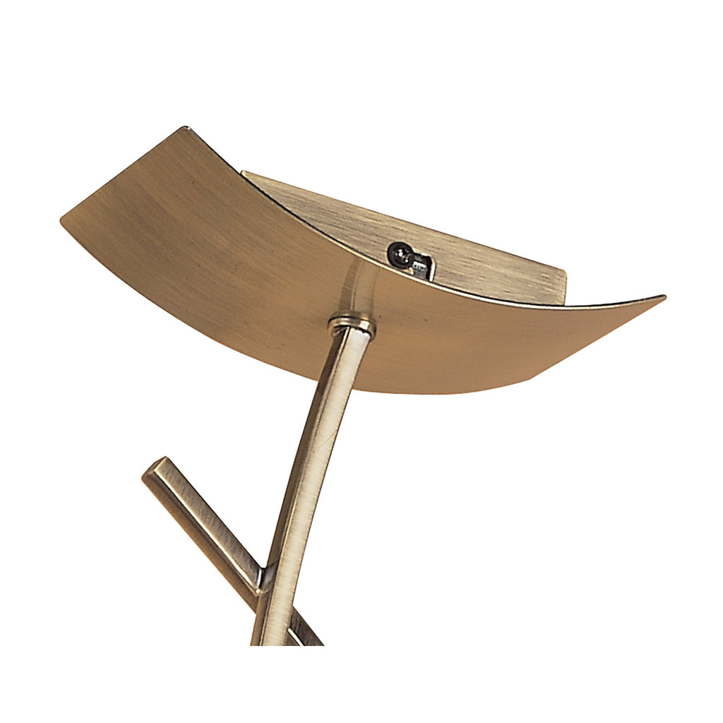 M0189AB Pietra Ceiling 3 Light G9 Antique Brass