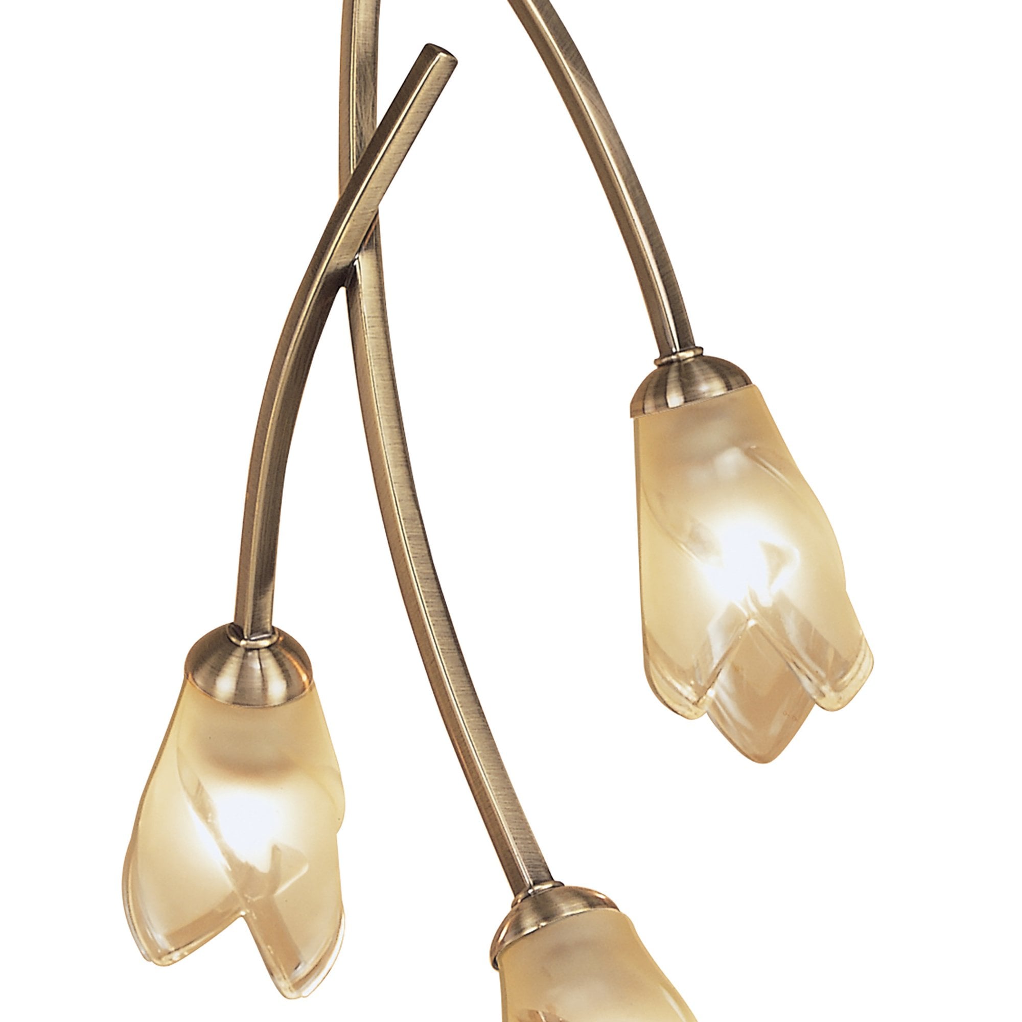 M0189AB Pietra Ceiling 3 Light G9 Antique Brass