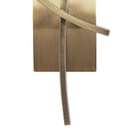 M0193AB/S Pietra Wall Lamp Switched 2 Light G9 Antique Brass